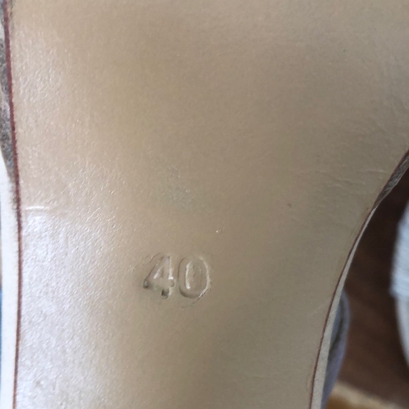 Vintage century cream hand made heels - Picture 5 of 7